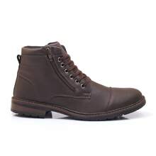 Men Boots - 咖啡棕 - 查看 3