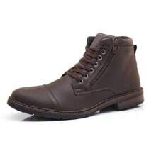 Men Boots - 咖啡棕 - 查看 2