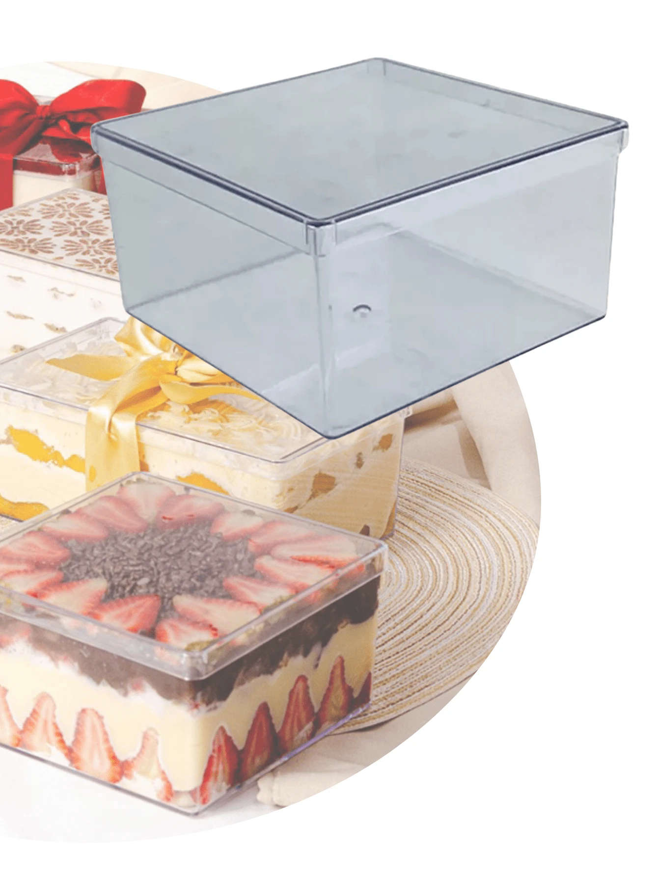 Wrapping & Packaging Wedding Party Gift Bags - Clear - View 1