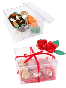 Wrapping & Packaging Wedding Party Gift Bags - Clear - View 2