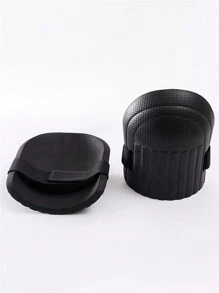 1雙黑色彈性護膝適用於花園工作,勞動保護,保護,防滑,防摔 - 黑色 - 查看 5