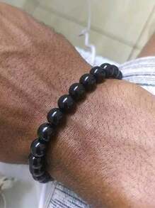 Men'S Beaded Bracelets - màu đen - Xem 4
