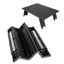 Outdoor Ultra-Lightweight Aluminum Alloy Foldable Table Portable Camping Leisure Mini Table For Self-Driving Fishing Beach Tent Tea Table Sports Outdoor Camping Hiking Picnic And Camp Kitchen Other Picnic And Camp Kitchen Tools