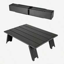 Outdoor Ultra-Lightweight Aluminum Alloy Foldable Table Portable Camping Leisure Mini Table For Self-Driving Fishing Beach Tent Tea Table Sports Outdoor Camping Hiking Picnic And Camp Kitchen Other Picnic And Camp Kitchen Tools