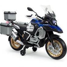 électrique pour enfant BMW 1250 GS Adventure 12V avec valises, éclairages et sons 128x57,5x80,5 cm (Injusa 651) - Voir 5