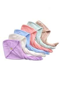 Hair Towels - 淺灰紫 - 查看 3