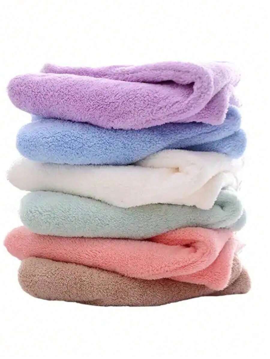Hair Towels - 淺灰紫 - 查看 1