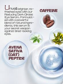 Sefralls 30ml咖啡因啡喱緊膚亮眼精華液,綠茶和接骨木眼瞼護理,減少浮腫,黑眼圈和眼袋 - 白色 - 查看 5