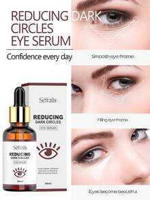 Sefralls 30ml咖啡因啡喱緊膚亮眼精華液,綠茶和接骨木眼瞼護理,減少浮腫,黑眼圈和眼袋 - 白色 - 查看 3