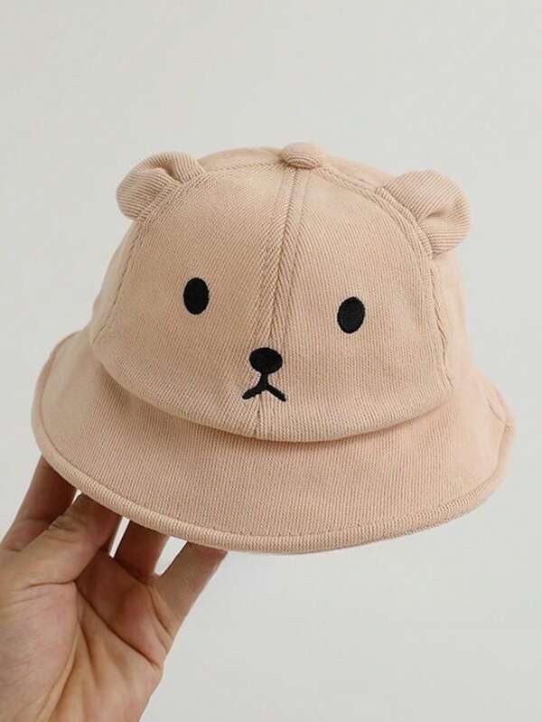 1 Stück Teddybär Sonnenhut Für Kleinkinder Mit Netz Belüftung, Frühlings- & Sommerkleidung, Niedliche Unisex Kindermütze Für Kleinkinder Und Säuglinge