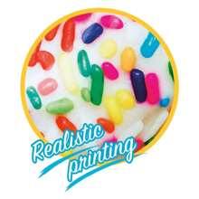 Schwimmring Donut weiß mit Streuseln 99x25 cm (+ 9 Jahre) - Motive sortiert random shipping (Intex 56263) - Verschiedenfarbig - Übersicht 4