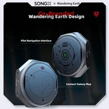Songx联名Sx07防噪入耳式耳机最新款，合金充电盒，内置麦克风，超长续航，游戏无延迟，无线充电 - 銀色 - 查看 6