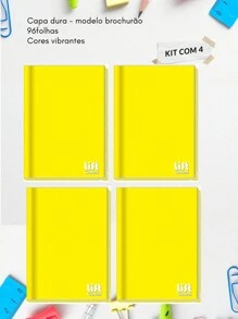 Notebooks - أصفر - مشاهدة 1