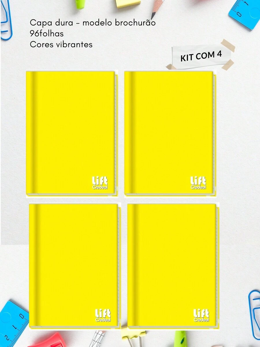 Notebooks - أصفر - مشاهدة 1