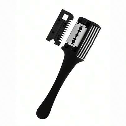 1 Máy Cắt Tóc Lược Shaper Đôi Edge Dao Cạo, Xẻ Đầu Tông Đơ Cắt Tóc Tạo Kiểu, dùng Cho Tóc Mỏng & Dày Cắt Và Tạo Kiểu