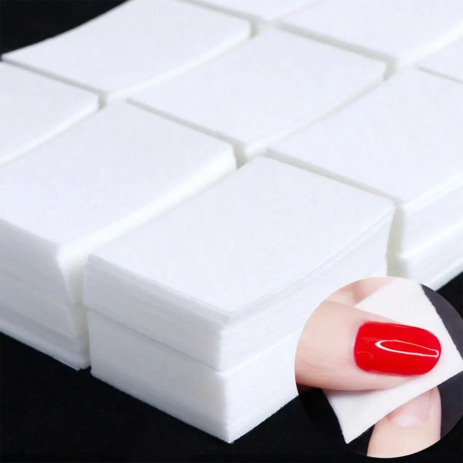 450pcs Pack Nail Polish Remover Nail Wipes Lint-Free Wraps Pads Gel Cleaning Makeup Paper Napkin Nail Art Manicure Tool Nails Nails Supplies Nail Stuff