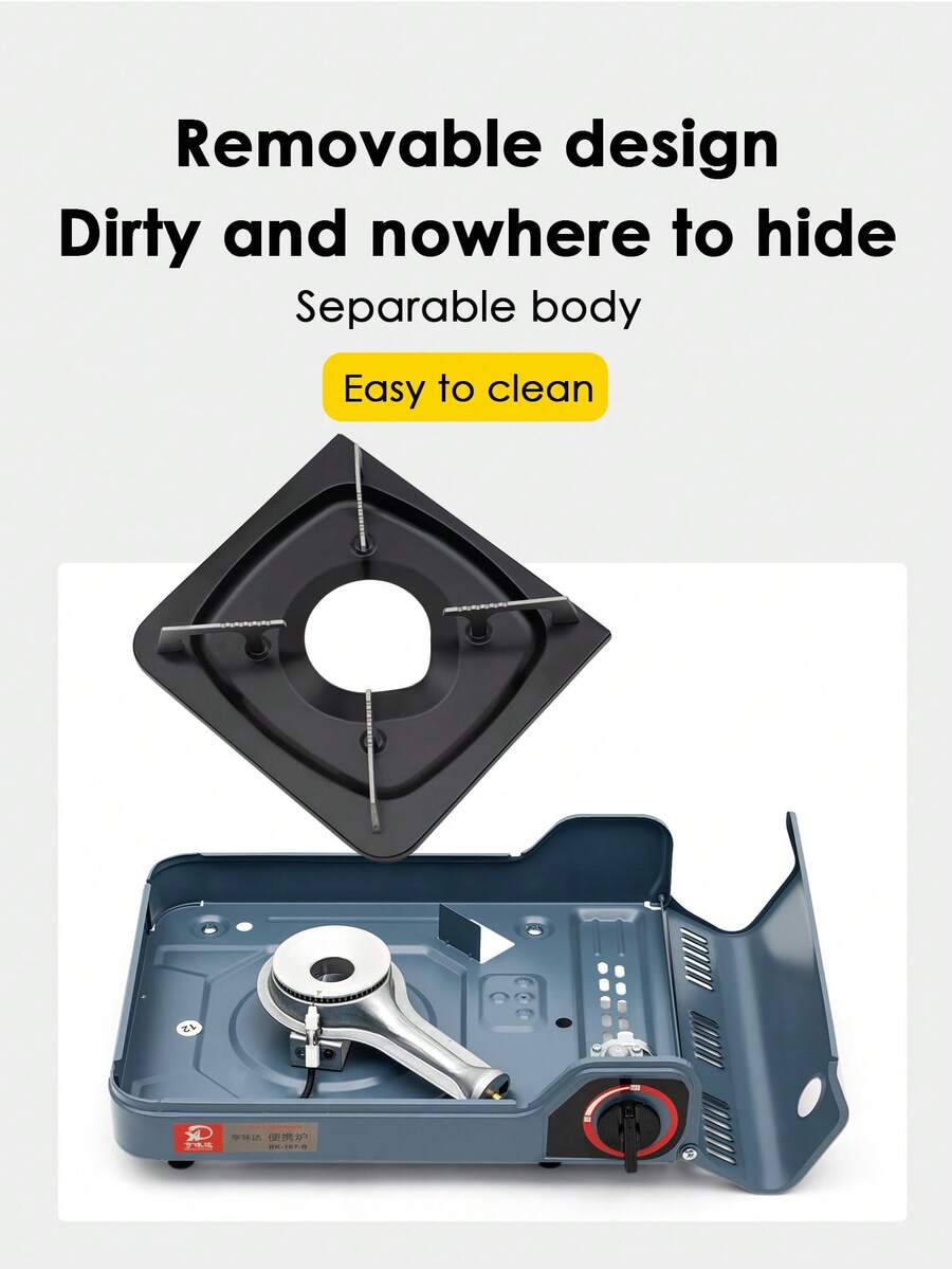 Portable Butane Gas Stove Camping BBQ Gas Burner Stove For Outdoor