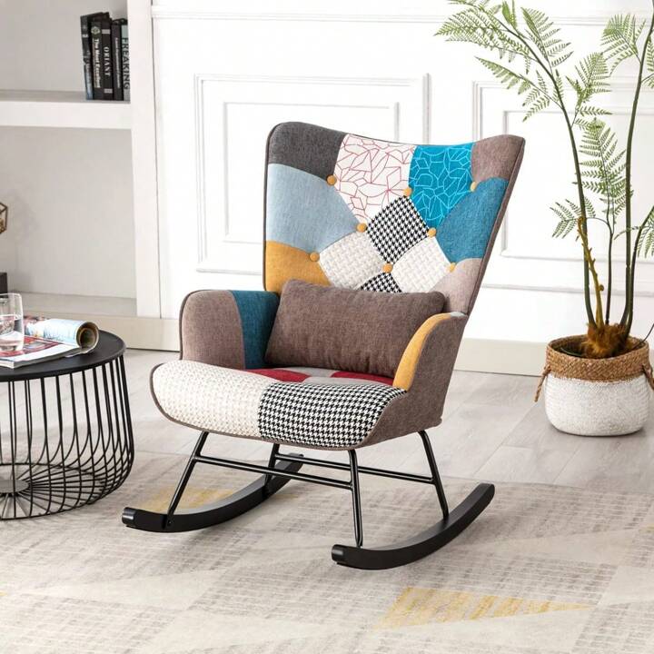 High back rocking chair 2024 nursery