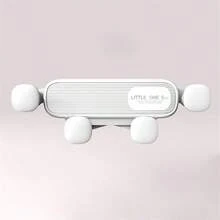 1pc Car Phone Holder Suitable For Automotive Use - White - View 1