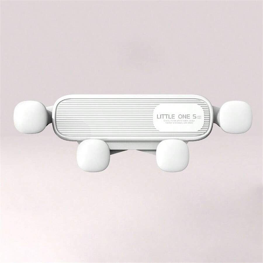 1pc Car Phone Holder Suitable For Automotive Use - White - View 1