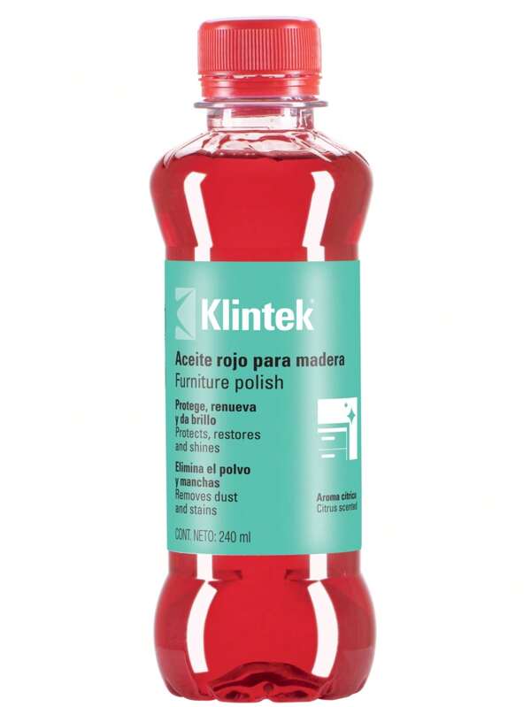 Aceite rojo para muebles, 240 ml, Klintek AMU-24