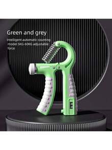 計數軟握力手部鍛鍊器手腕強化器手指握力器適合家庭鍛煉 - 綠色 - 查看 4