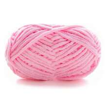 1pc 50g Chunky Soft Warm Knitting Yarn Woolen Yarn Gift For Diy Knitted Doll Clothes, Shoes