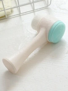 1 件狗爪清潔刷、寵物腳軟刷、寵物臉毛雙面刷、美容清潔工具刷 - 淺藍色 - 查看 4