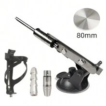 45mm Mini High Thrust Reciprocating Mechanism Stroke DIY Mini Linear Push Rod Refitted Mini Linear Actuator With Suction Cup - Silver - View 2