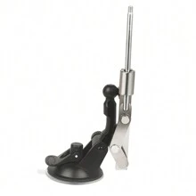 45mm Mini High Thrust Reciprocating Mechanism Stroke DIY Mini Linear Push Rod Refitted Mini Linear Actuator With Suction Cup - Silver - View 7