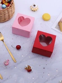 2 件情人節心型糖果禮盒 - 粉色 - 查看 2