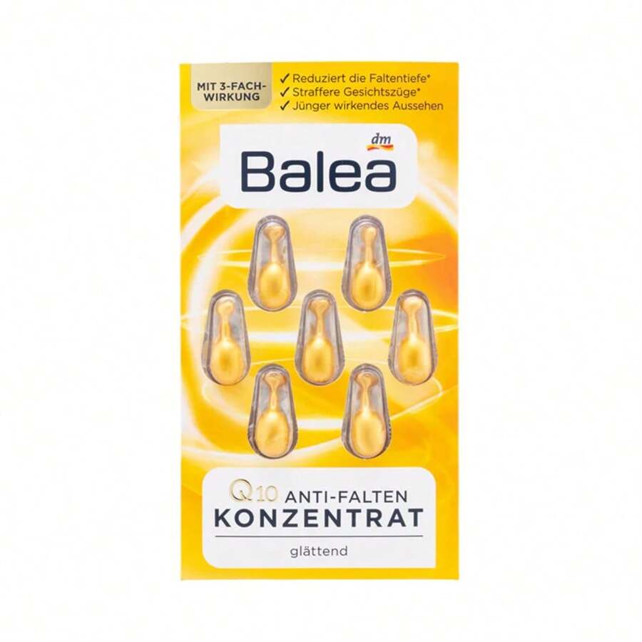 Balea Q10 Anti- Falten Konzentrat 7 Capsules - Golden - View 1