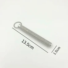1pc High-Grade Diamond-Set Cool Stick & Broken Window Keychain, Gift For Festivals - Multicolor - View 9