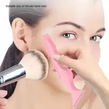 5-In-1 Silicone Beauty Ruler Reusable Eyeliner Template Wing Tip Eyeliner Auxiliary Eyebrow Pencil Template Multifunctional Makeup Tool,Makeup,Cheap,Room Decor,Vanity,Travel,Bedroom,Makeup Accessories,Cheap,Stocking Stuffers,Makeup,Makeup Tools,Cheap Stuff,Gifts,Gifts For Women,Christmas Gifts - Pink - View 4