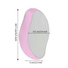 1個脫毛工具,中性毛橡皮和水晶便攜溫和脫毛器,可在身體任何部位無痛去角質 - 粉色 - 查看 7
