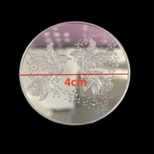 生日紀念幣,愛情紀念幣,金屬紀念幣,多種語言愛情幣,虛擬幣,紀念章,外幣金屬工藝品,家居裝飾和派對裝飾 - 愛情幣 - 查看 4