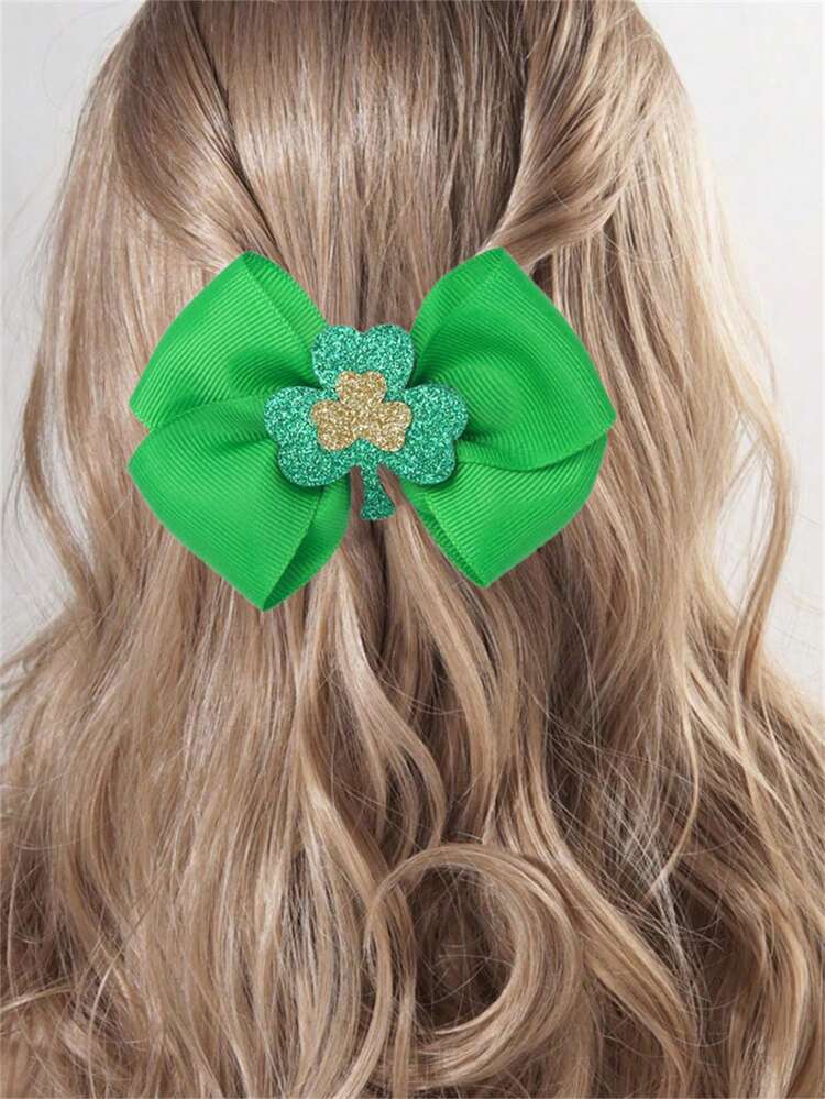 San Patrizio Donna Cerchietti Per Capelli Con Trifoglio E Orecchie Di Topo Verde Per San Patrizio Feste E 933647