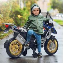 électrique pour enfant BMW 1250 GS Adventure 12V avec valises, éclairages et sons 128x57,5x80,5 cm (Injusa 651) - Voir 8
