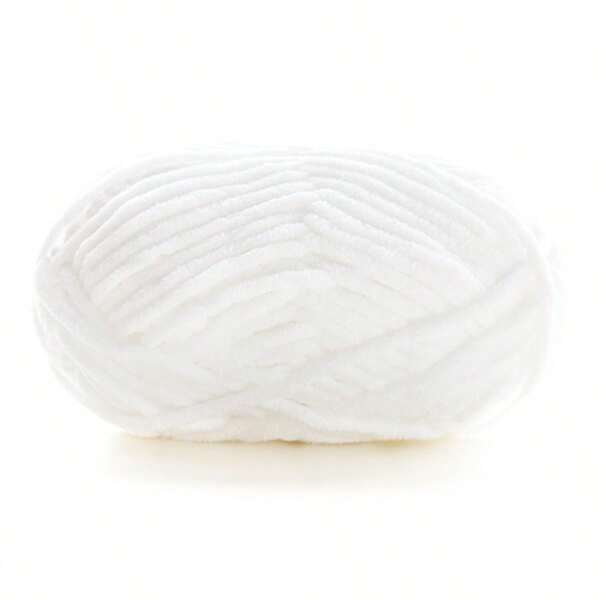 1pc 50g Chunky Yarn Knitting Material For Diy Doll Clothes, Shoes, Warm And Soft, Ideal Gift