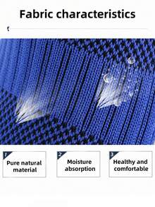 5雙運動保暖厚毛巾底男士中筒足球襪,帶防滑點設計 - 彩色 - 查看 2