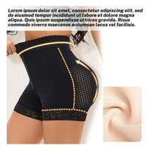 Panty Short Faja Mujer Colombiana Postparto Moldeador - Negro - Ver 7