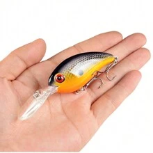 1個10cm 14g長嘴板釣魚誘餌,人工餌 - 彩色 - 查看 3