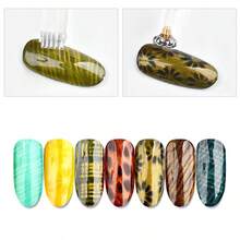 XEIJAYI 1支美甲磁鐵筆,3d貓眼設計,雙端磁鐵棒,適用於凝膠指甲油美甲diy＆沙龍工具 - 銀色 - 查看 4