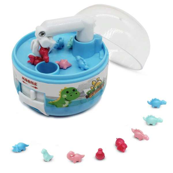Children'S Mini Dinosaur Claw Machine, Interactive Twisted Egg Toy