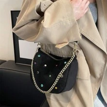 Women's Bag 2023 New Autumn And Winter Style Tote Big Capacity Shoulder Bag For Ladies' Commuting - Black - View 2