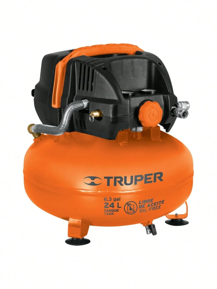 Comp-24S 13830 Compact Oil-Free Compressor 24L 2-2/3hp 127v - A - View 1