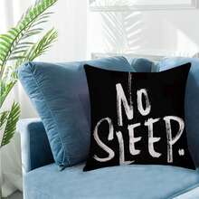 1pc Valentine'S Day Inspired Simple Alphabet & Car Printed Cushion Cover Pillowcase, For Sofa/ Living Room Decoration, Polyester Fabric, Single Sided Print - Multicolor - View 7