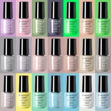 MSK COLORLEAD 指甲油亮色閃光清漆指甲油凝膠 7 毫升指甲油較便宜的價格玻璃瓶清漆指甲油 - 灰色 - 查看 2