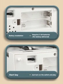 Stomle Family Refrigerador De Cocina De Juguete Con Doble Puerta Abierta - Miniatura Para Niñas Con Cocina De Juguete, Accesorios De Muebles De Casa De Muñecas Diy, Juguete Educativo Para Niños, Niñas, Regalo De Cumpleaños (2 * 1.5v Pilas Aa No Incluidas). El Paquete Aleatorio Para Play Food Accessories Puede Causar Daños Durante El Transporte. - Albaricoque - Ver 5