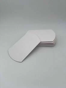 10 Piezas/pack Caja De Almohada De Cartón Blanco, Caja De Dulces, Caja De Empaque De Papel De Vaca, Caja De Pastelería, Caja De Regalos, Cajas De Favores Creativos De Fiesta - Blanco (10 piezas) - Ver 4